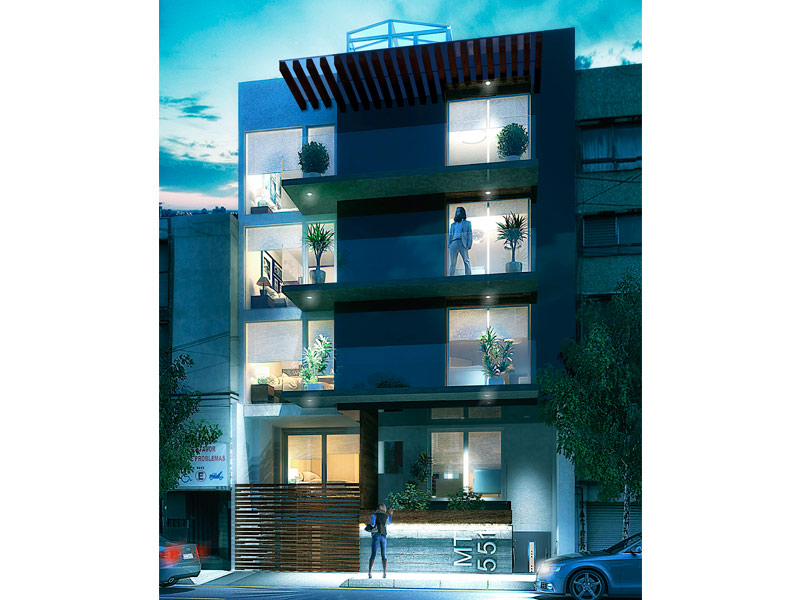 Fachada de Noche 2